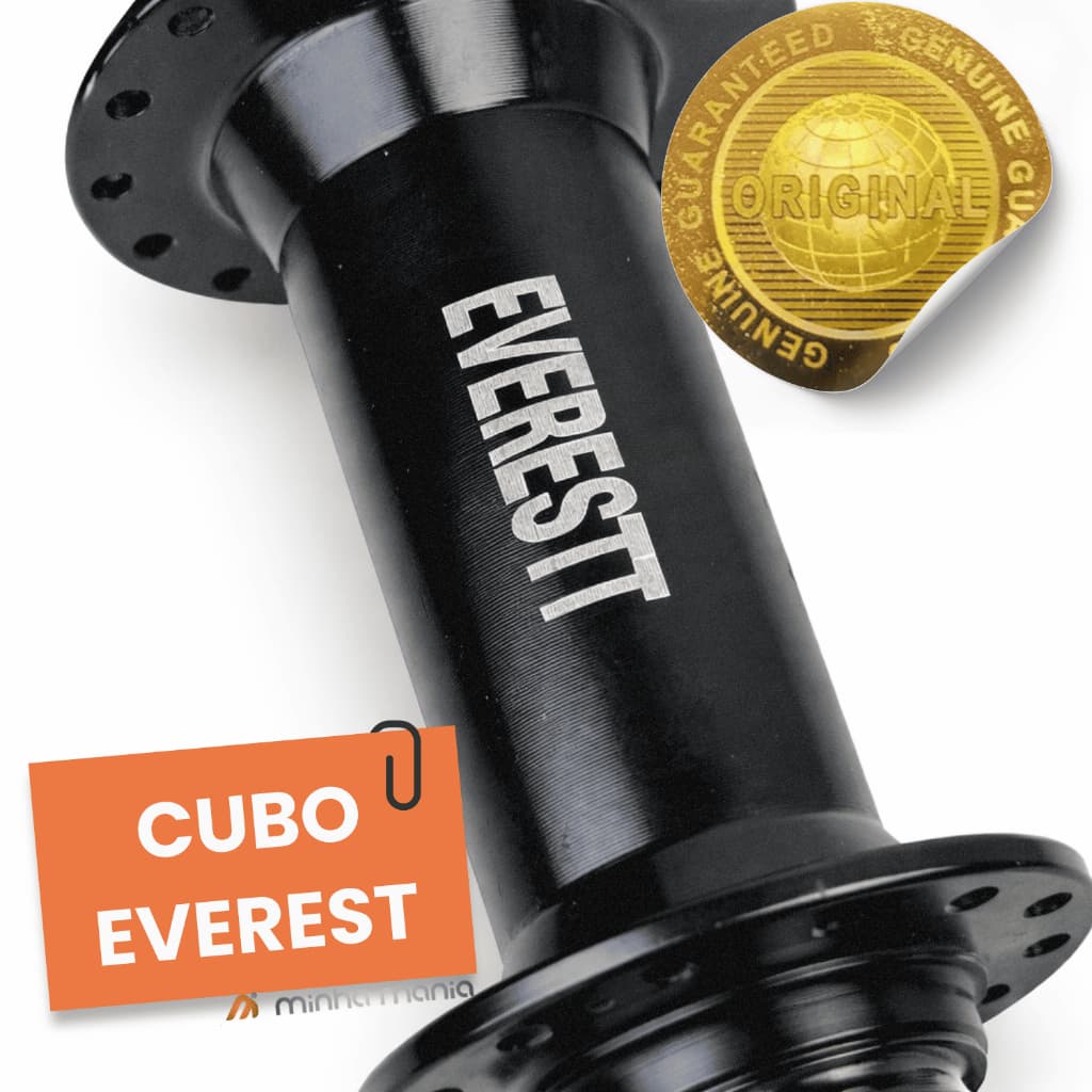 Cubo Dianteiro 135mm Alumínio 36 Furos Fat Bike E Elétrica