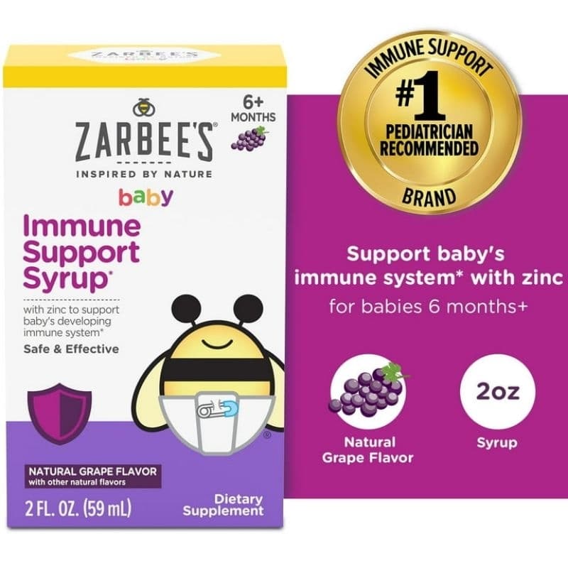 Zarbees Immune Support Syrup 59ml