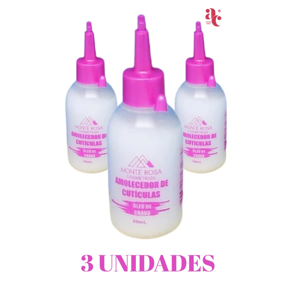 Amolecedor de Cutícula com Óleo de Cravo 60ml - Hidratação e Suavização Profissional