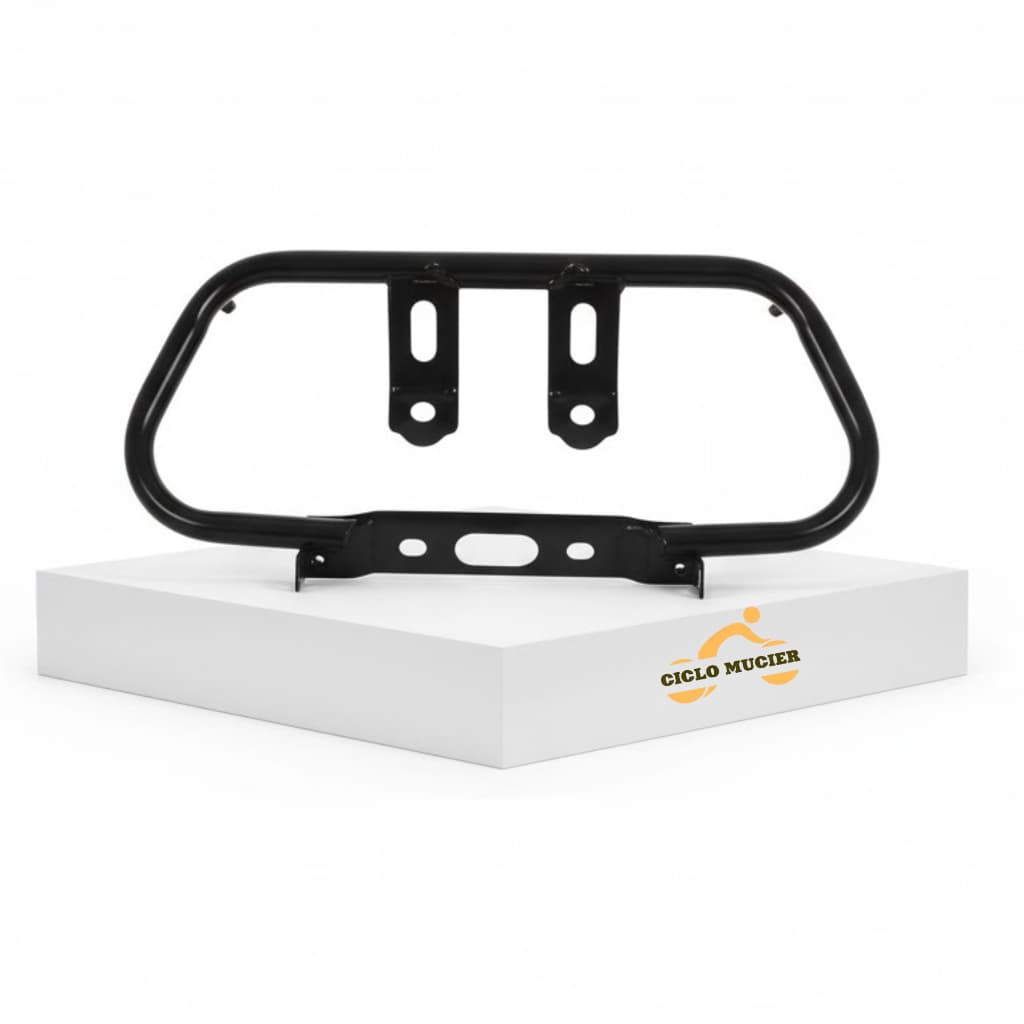 Alça Traseira Original Titan Fan 125 2000 a 2008 Cromoforte Preto Reposição