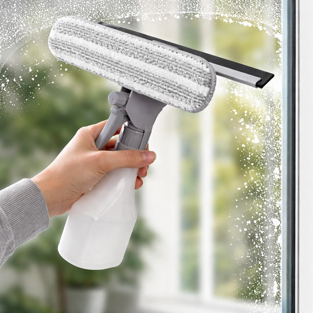 🪟 Rodo Limpa Vidros com Reservatório | Limpador de Vidro com Spray |  Limpeza Eficiente e Sem Esforço 🧼