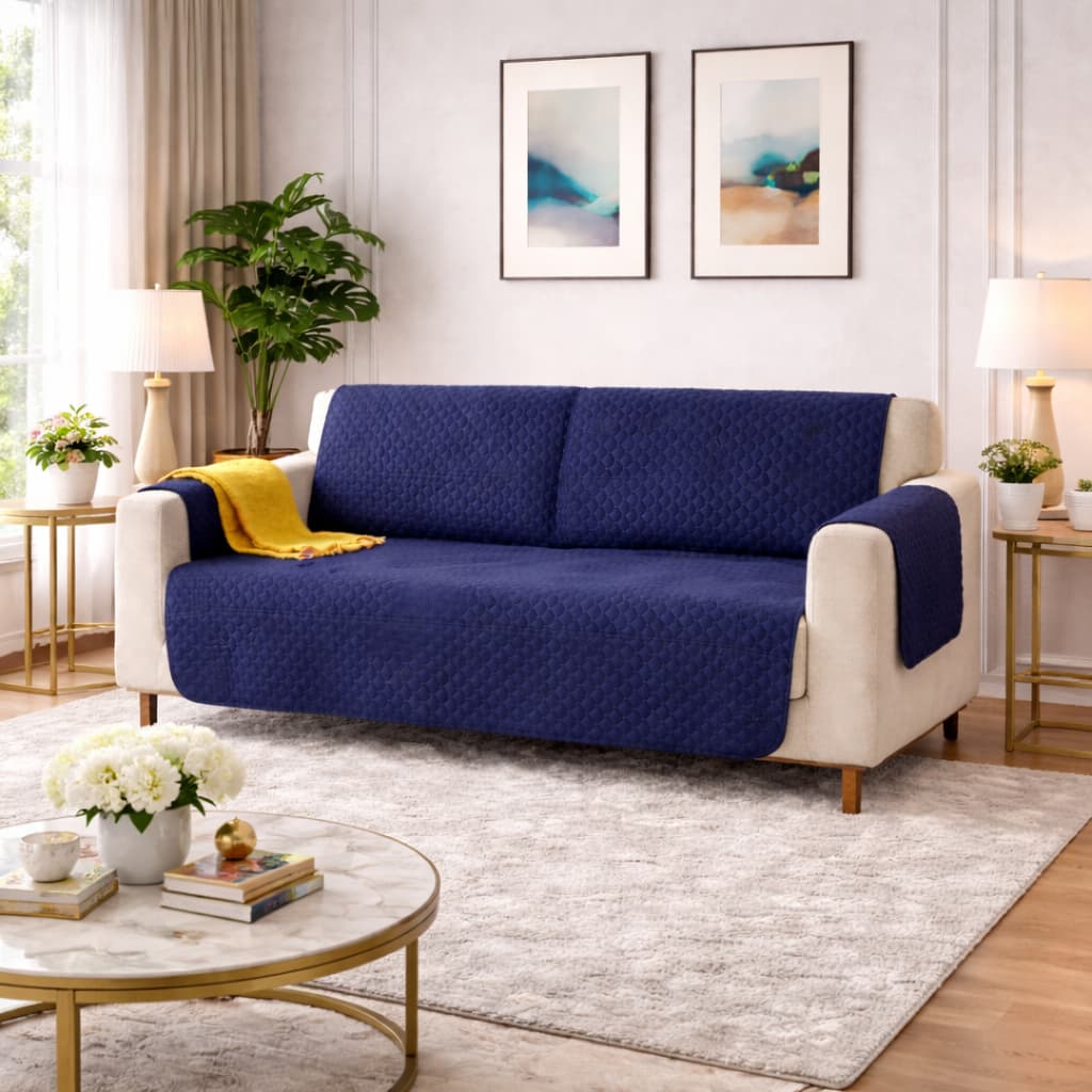 Capa de Sofá Impermeável Matelada 3 Lugares Premium Moderna Lavável  Resistente Envio Imediato