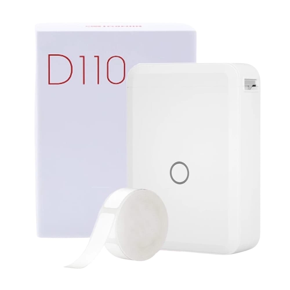 Impressora Niimbot D110 Portatil Recarregavel + Rolo de Etiquetas