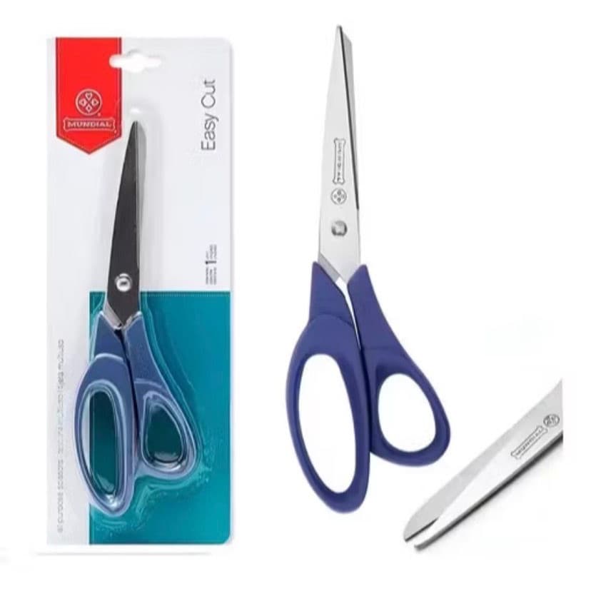 Tesoura Multiuso Cortfacil Mundial - 19cm 162N-7 1/2