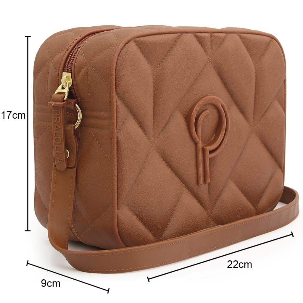 Bolsa Transversal Feminina Virginia Porte Médio