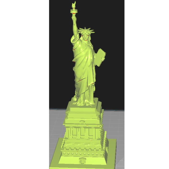 Liberte sua Imaginação: Estátua da Liberdade em Miniatura, Impressa em 3D Estátua da liberdade, enfeite