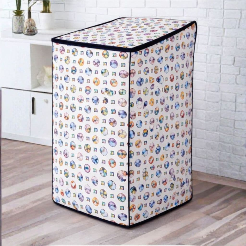 Capa Impermeável Flanelada Para Tanquinho Pet Até 20kg Tamanho Único Proteção Contra Poeira