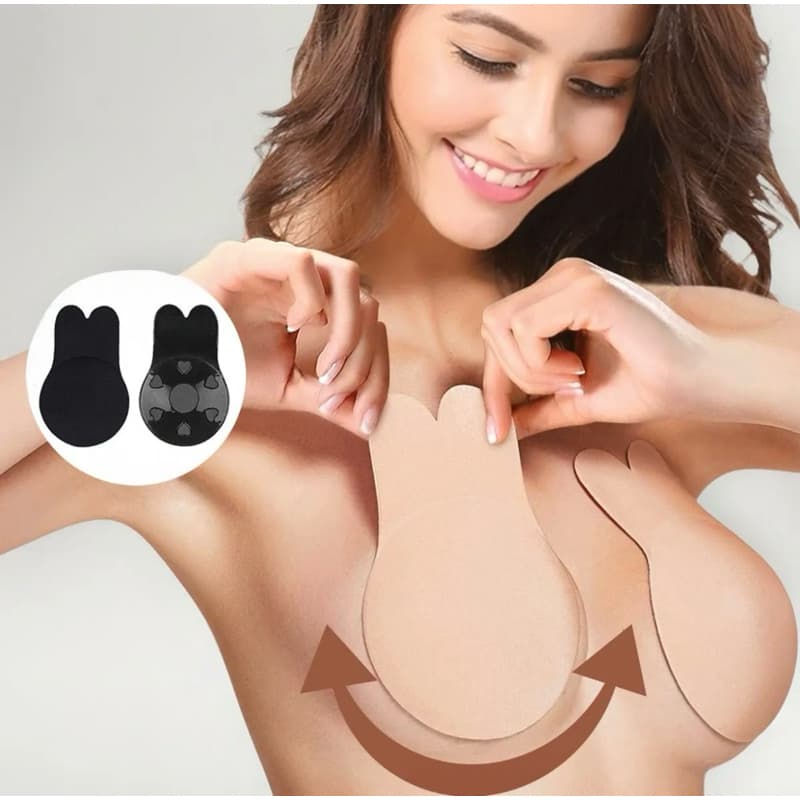 Sutiã Adesivo Silicone Levanta Seio Invisível Não Cai