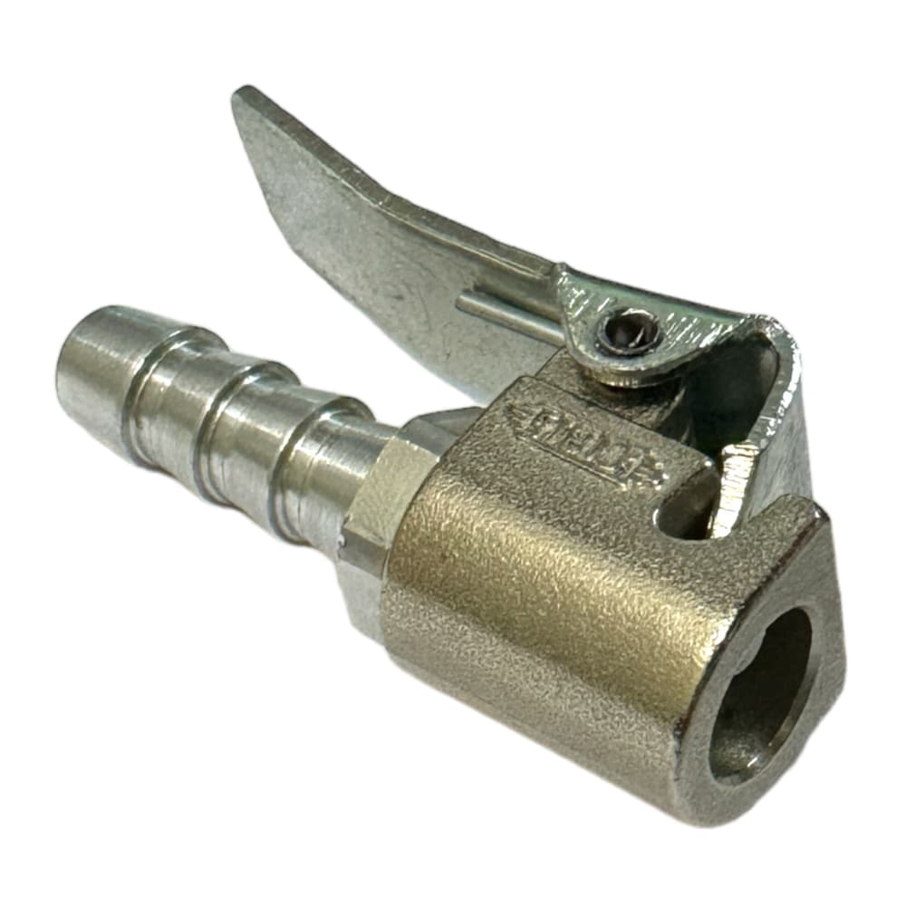 Bico Presilha Para Encher Pneus Steula 1/4" P/ Calibradores e Compressores de Ar