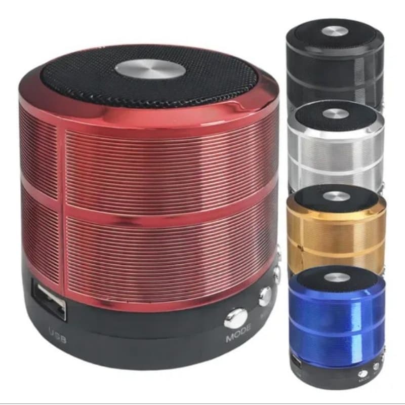 Mini Caixa de Som Bluetooth B-MAX BM-S887 Portátil | Som Potente | Recarregável | Compacta