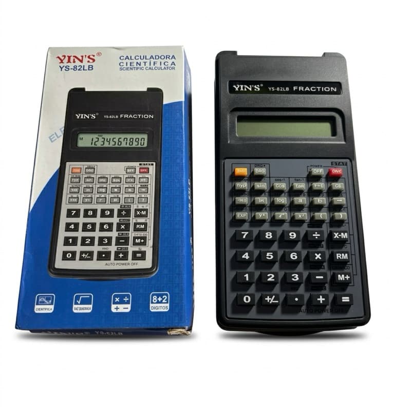 Calculadora Cientifica 10 dígitos YS-82LB Yins