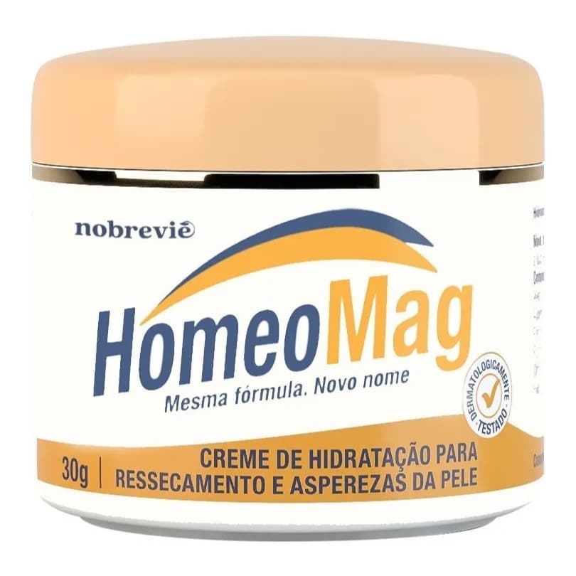 Creme Hidratante para Rachaduras e Ressacamento dos pés Homeomag 30g
