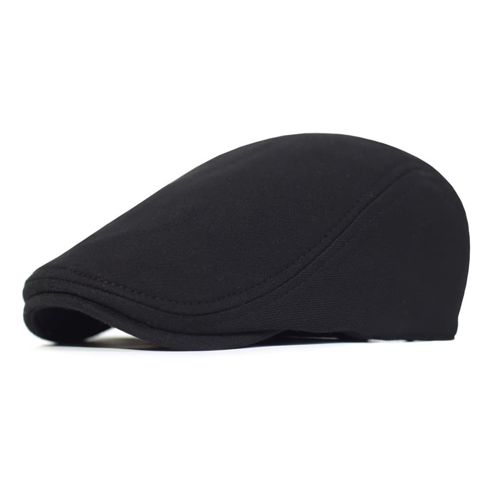 Cap Boina Bulier Modas Shelby Inglesa Italiana Peaky Blinders Lisa Preto Varias Cores Disponiveis