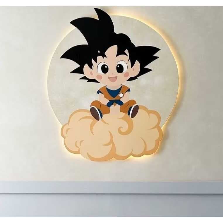 Luminária Personalizada Balao Barco Urso  Em MDF 15mm Led Branca Quente Envio Imediato