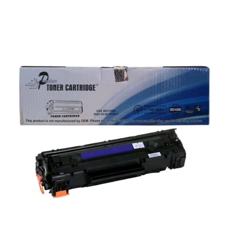 Toner Compatível Ce285a 85a - Preto, 1.800 Páginas, BARATO!