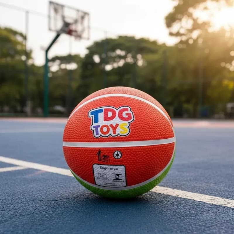 Bola de Basquete Infantil Vinil Texturizada Antiderrapante  Bola Basketball - Criança Lazer