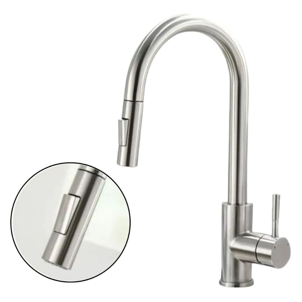 Torneira Gourmet Monocomando para Cozinha – Bica Flexível 360° para Pia | Praticidade e Design Moderno
