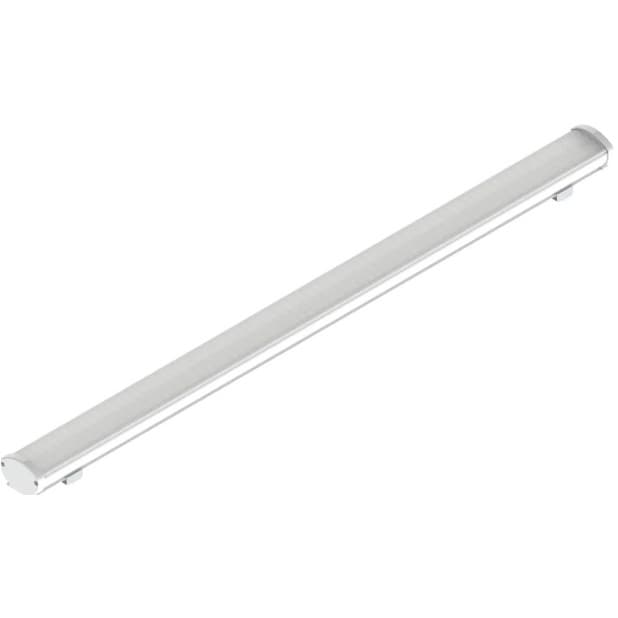 KIT 2 Luminária 32w Led Osram Linear Oval 4000lm Sobrepor Bivolt Otima Qualidade em Iluminação