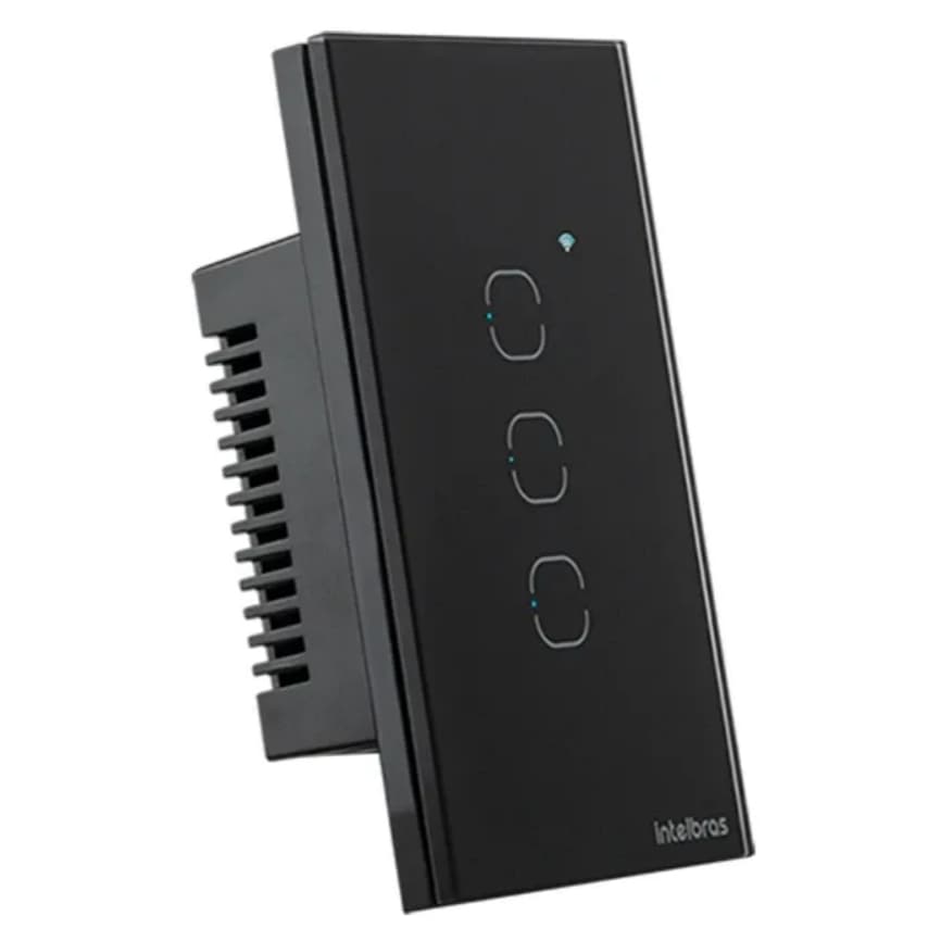 Interruptor Inteligente Touch Zigbee EZS 1003 Intelbras Preto