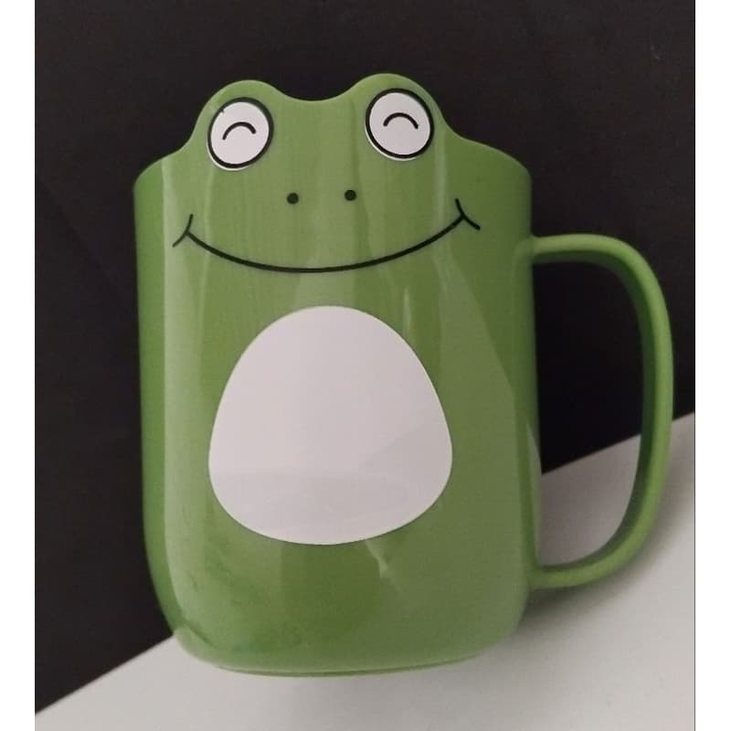 caneca plastica sapo 350 ml
