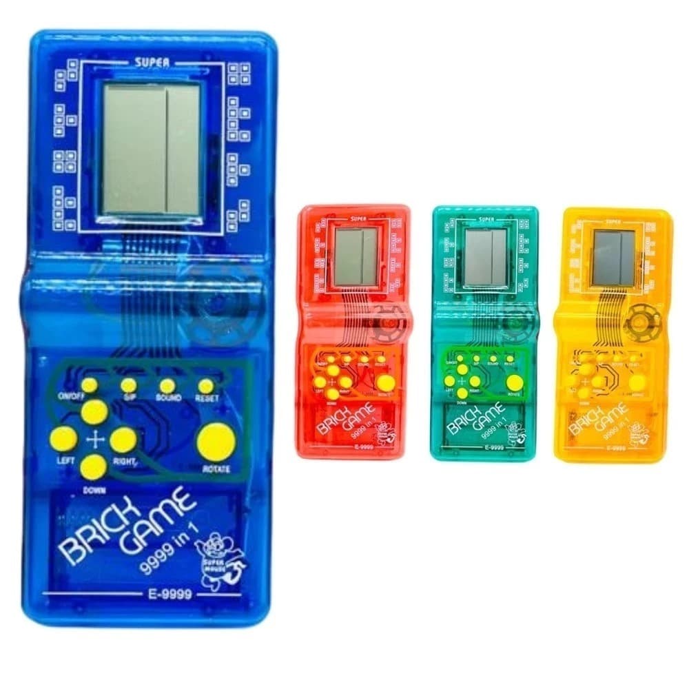Kit com 5/10/15/18 Mini Game Portátil Retro Brinck Game 9999 Jogos Envio Rápido