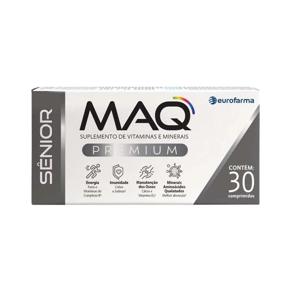 Maq Sênior Premium Eurofarma 30 Comprimidos Sem sabor