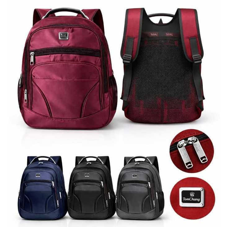 Mochila Masculina Cabo De Aço Com Carregador USB Lateral 4 Zíper Disponível Em Diversas Cores