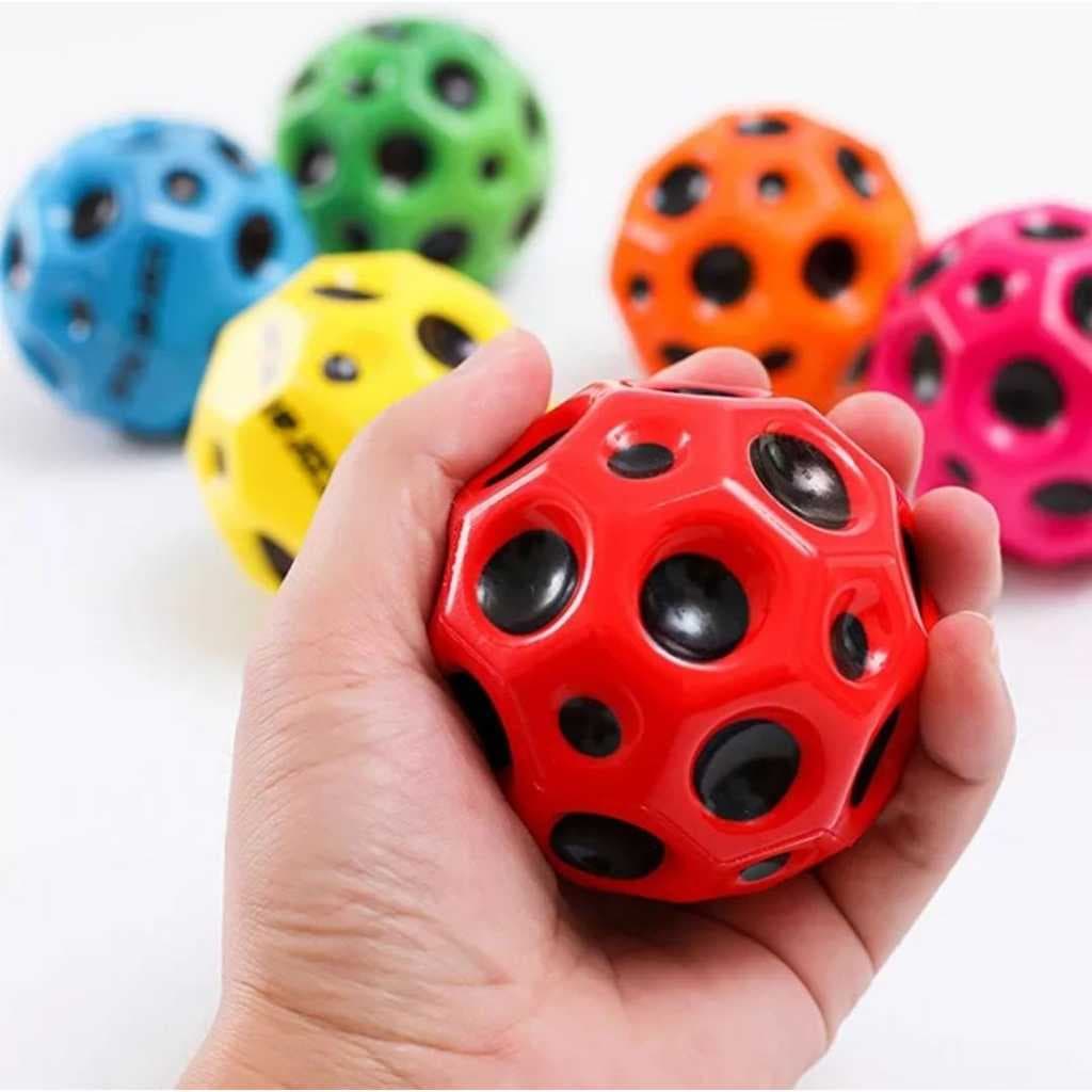Bolinha de borracha ant gravidade - pula alto – ótima para Brincar