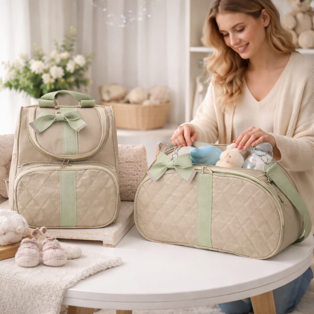 Kit Bolsa Maternidade Saída Menina Menino Envio Imediato