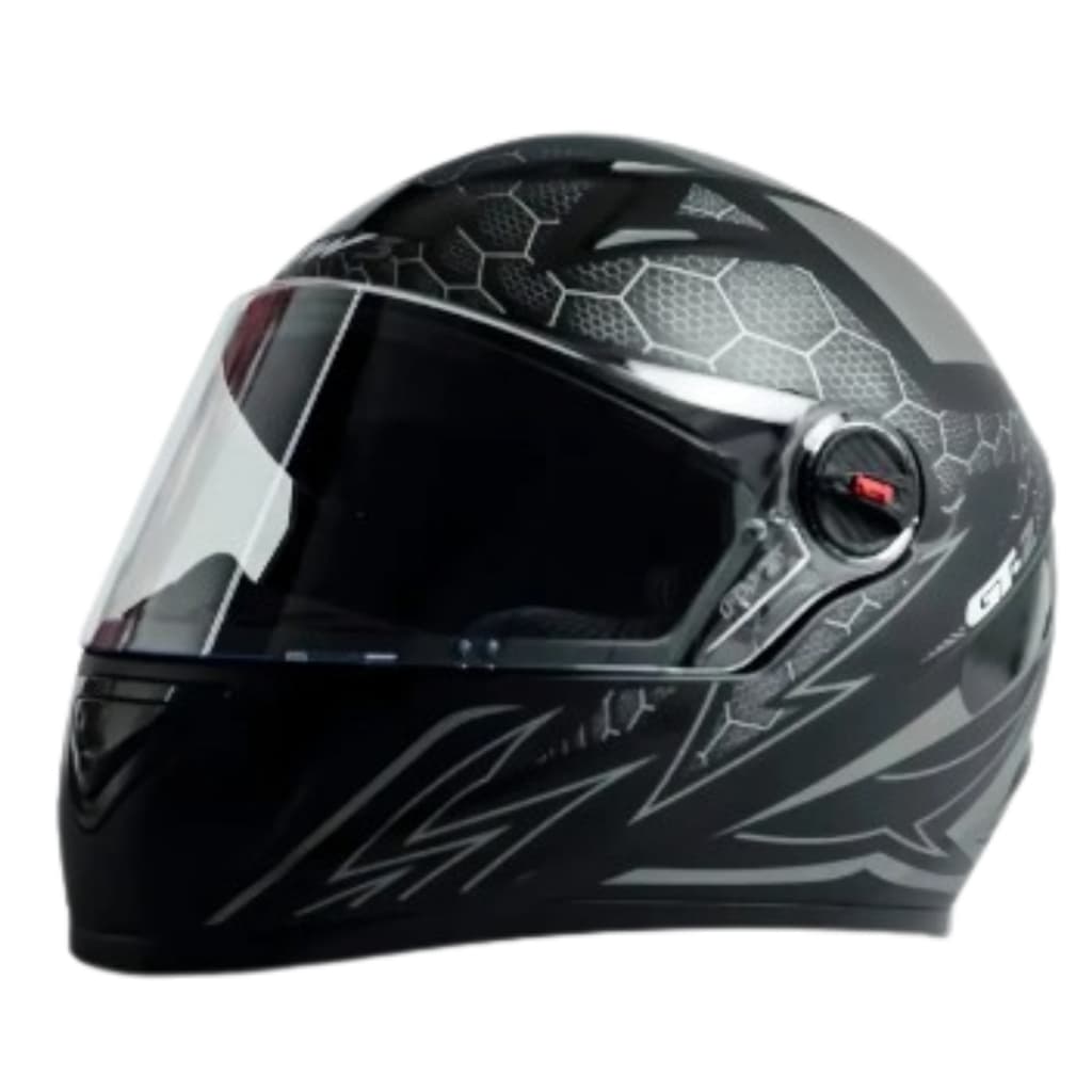 Capacete para Moto FW3 GT2 Preto Fosco