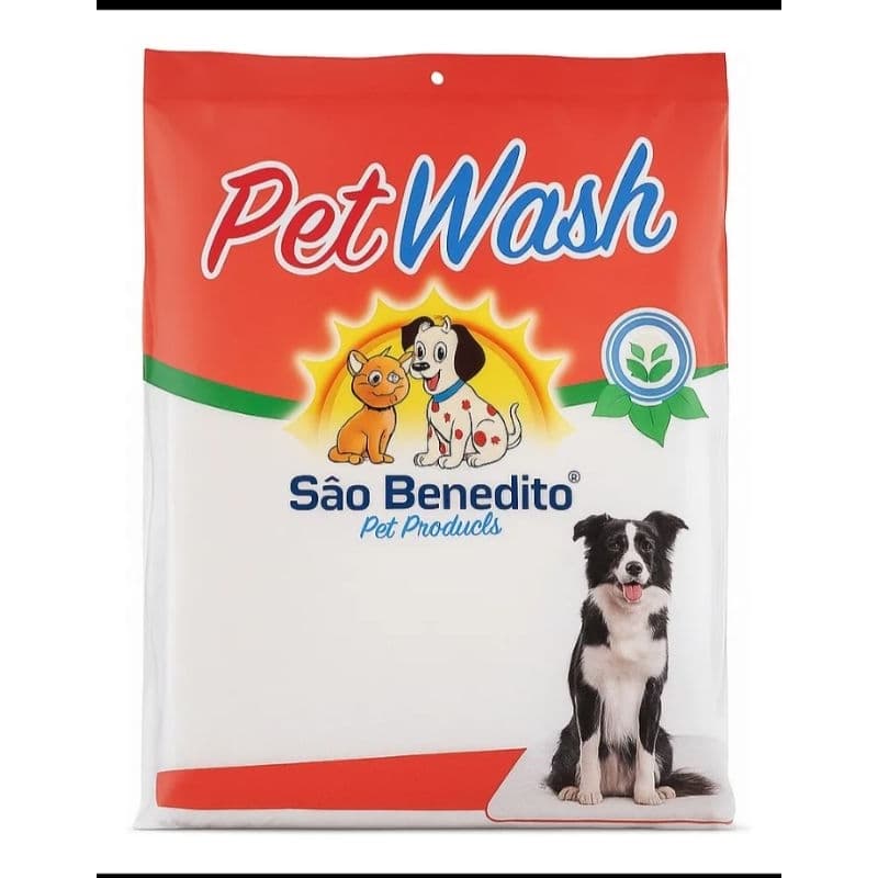 Tapete Higiênico Lavável P/ Cães Petwash 80x60cm Médio