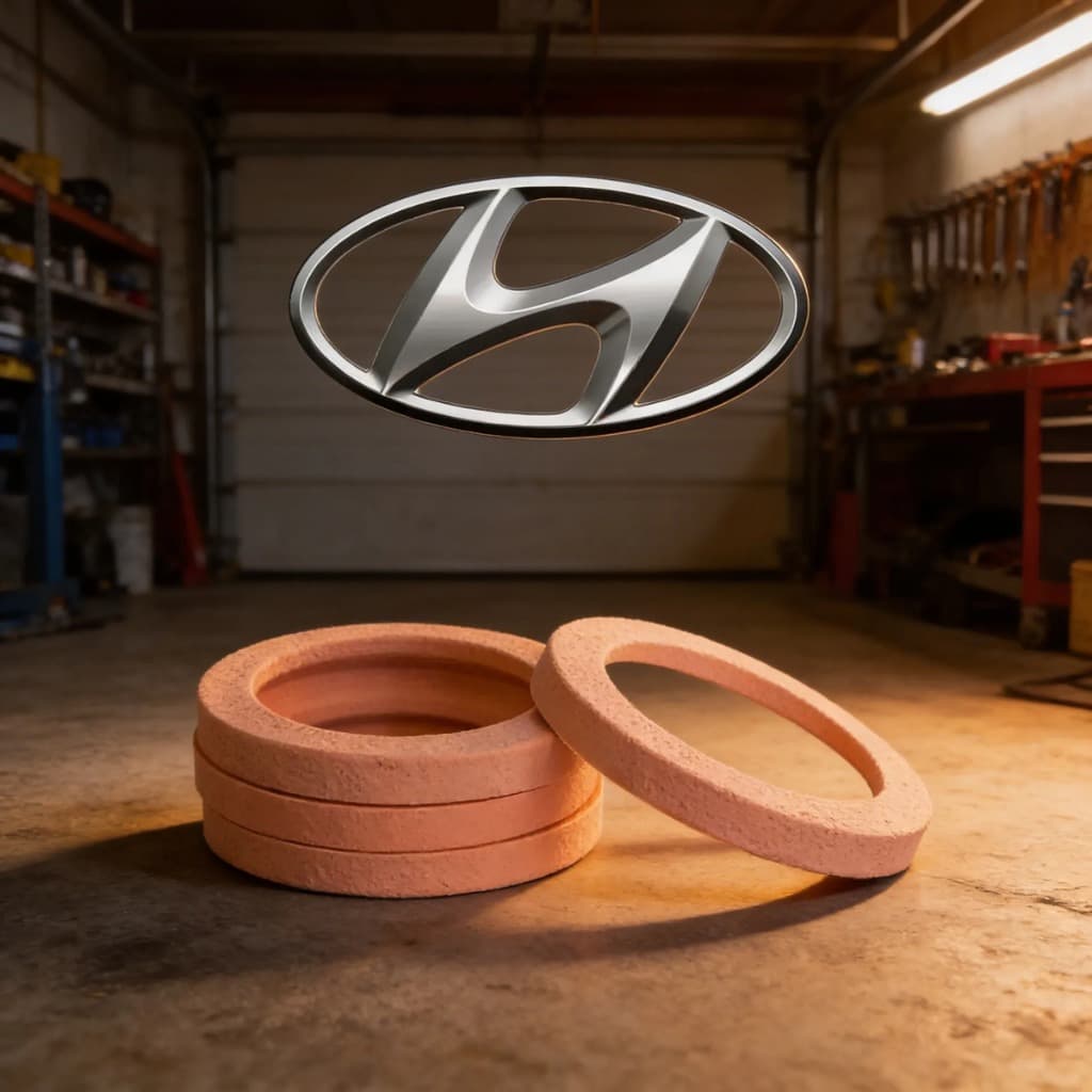 Anel Centralizador Hyundai Rodas Esportiva Liga Leve HB20 i30 Elantra ix35 Azera 53,80mm