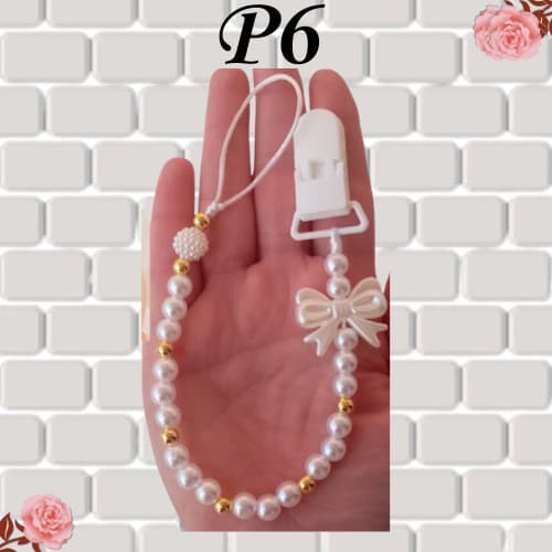 Prendedor de Chupeta Personalizado –Borboleta e/ou Coroa Prendedor de Bico Menina e Menino /Enxoval / Maternidade
