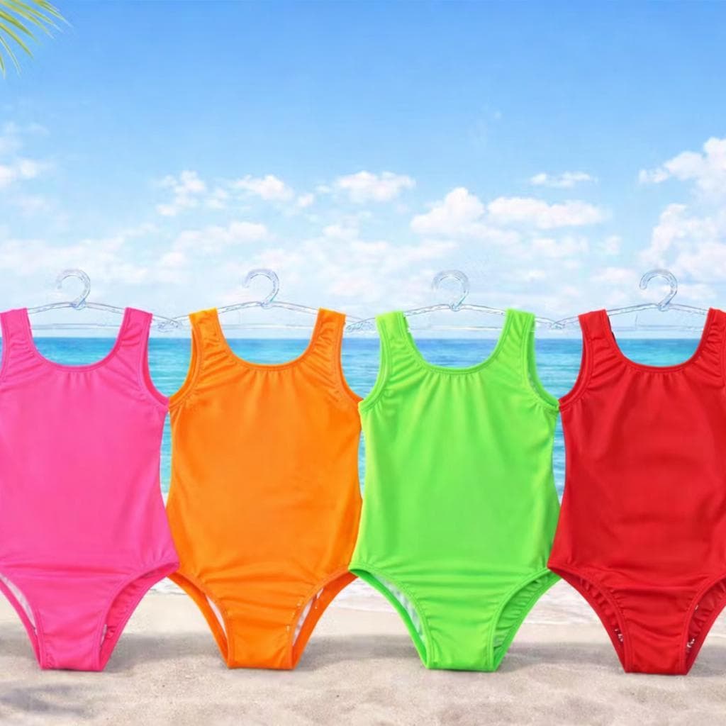 Maiô Body Julia | Body | Tamanho 2 ao 16 | Maio Infantil Juvenil | Body Infantil Juvenil | Bory |