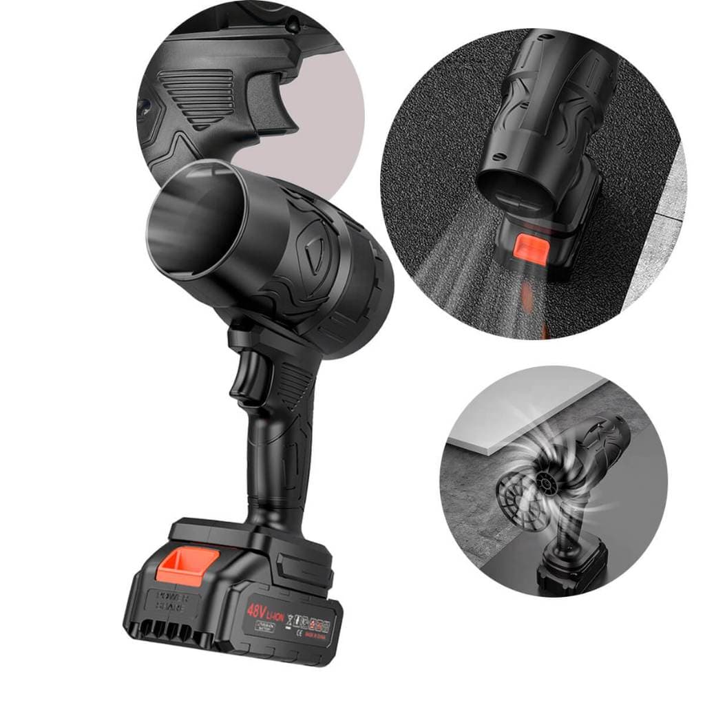 Soprador Portátil Ideal Para Limpeza Externa Velocidade ajustável com controle livre