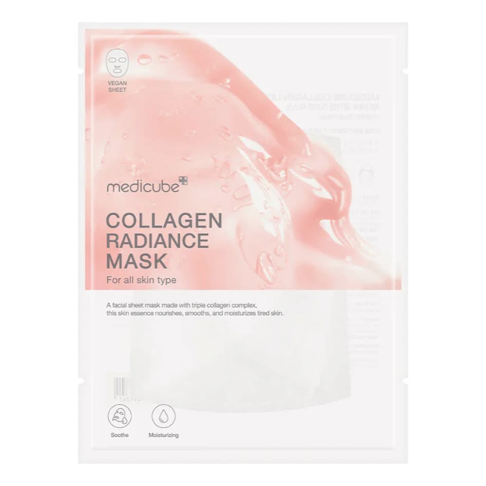 Medicube Collagen Lifting Mask Triplo Colágeno Efeito Lifting Normal A Sensível