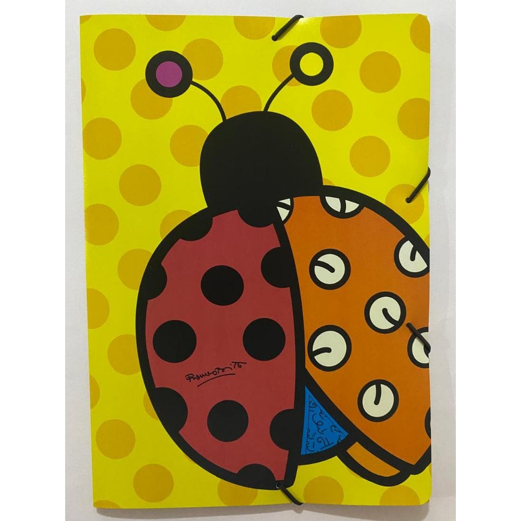 Pasta Fina Aba Elástica Ofício Dello Romero Britto