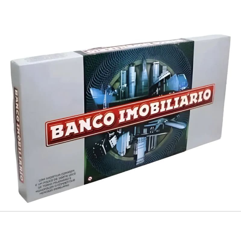Jogo De Tabuleiro Tradicional Banco Imobiliário - Novo