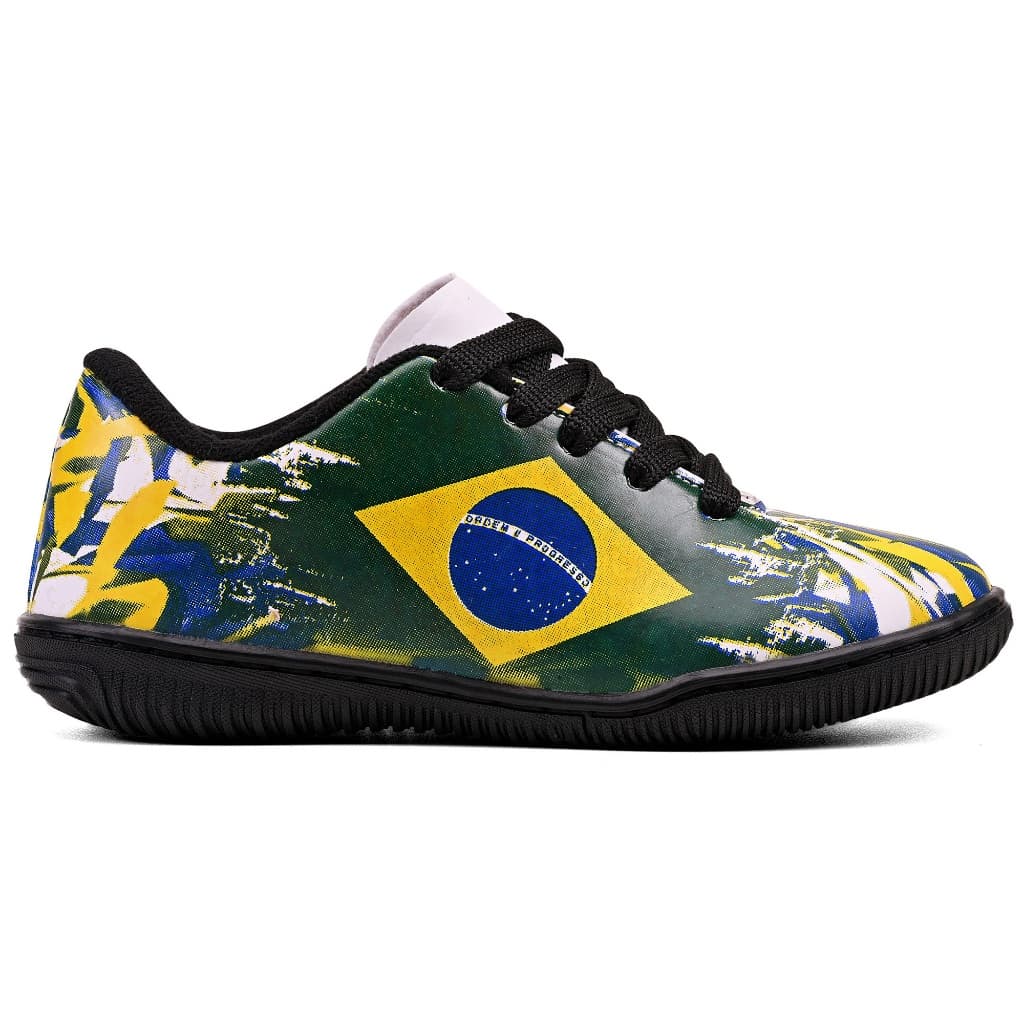 Chuteira Futsal Brasil Copa do Mundo Lançamento Costurada  2026