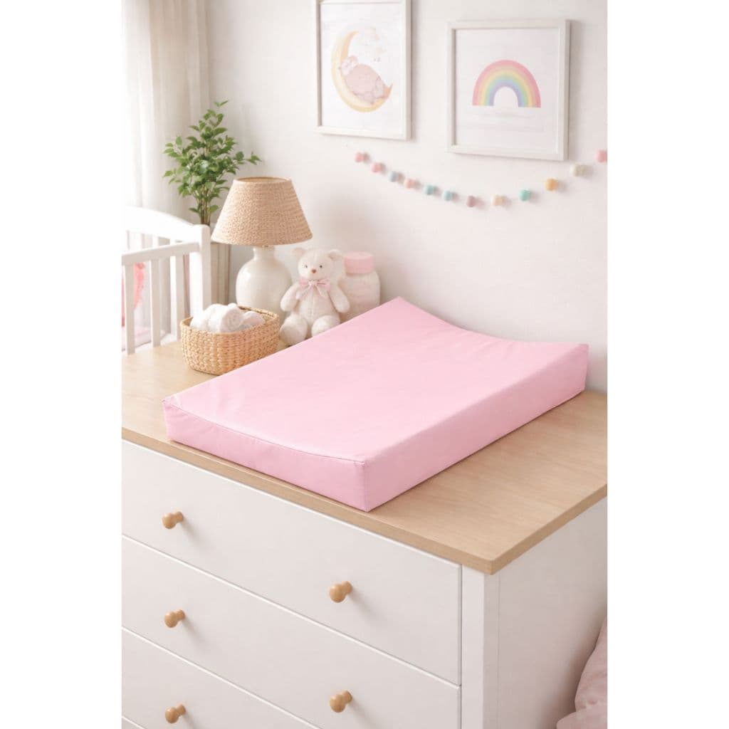 Trocador de Cômoda para Bebê Impermeável ROSA BEBE