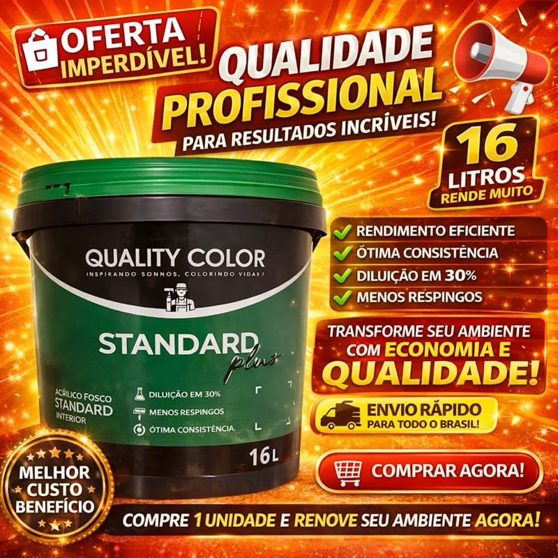 ￼Tinta Acrilica 16L Externa e Interna Super Lavavel e limpavel sem cheiro, anti mofo.