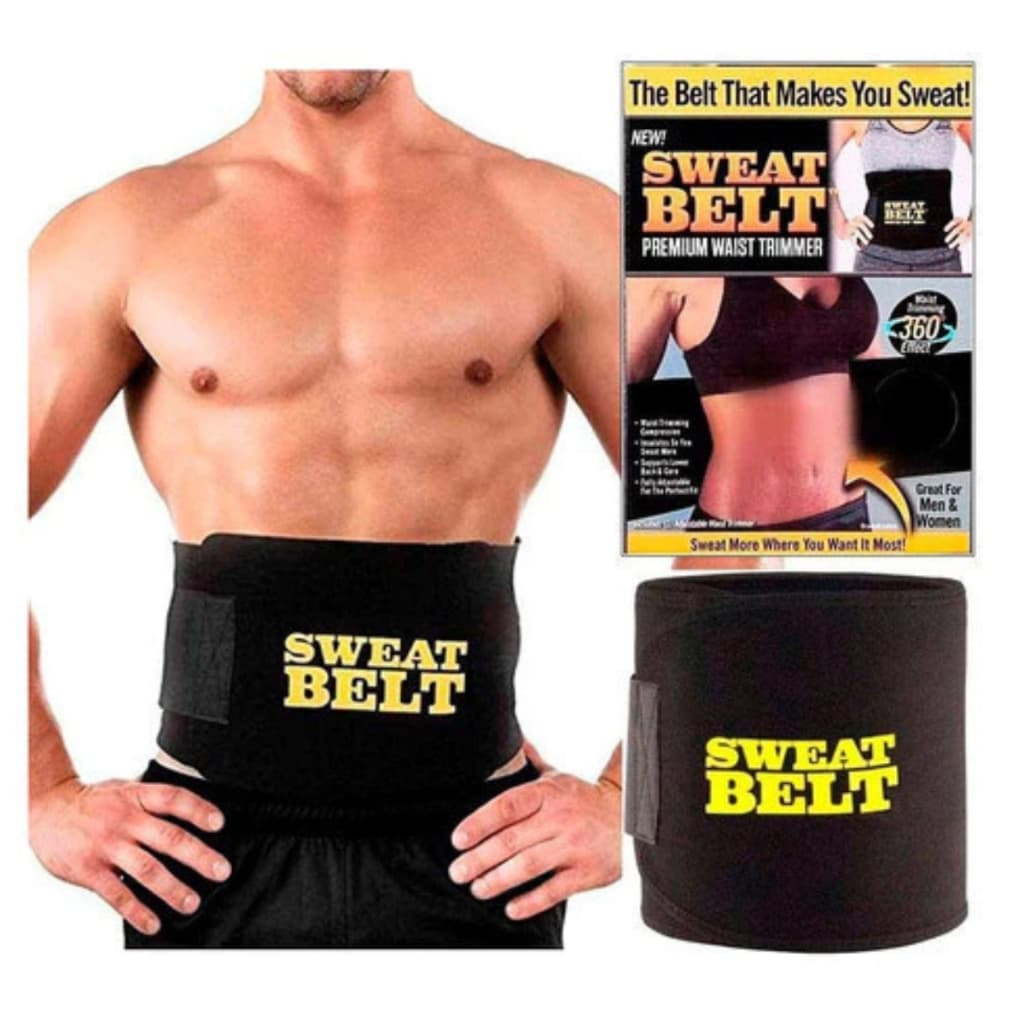 Cinta Abdominal Perda Gordura Ativadora Neoprene Cinta Térmica SWEAT BELT