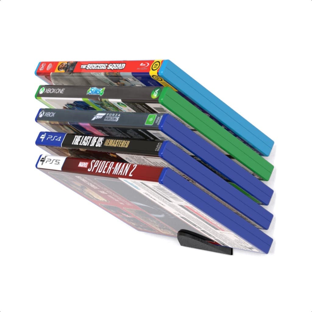 Suporte Jogos Parede XBOX Nintendo PS5 PS4 Xbox DVD Modular