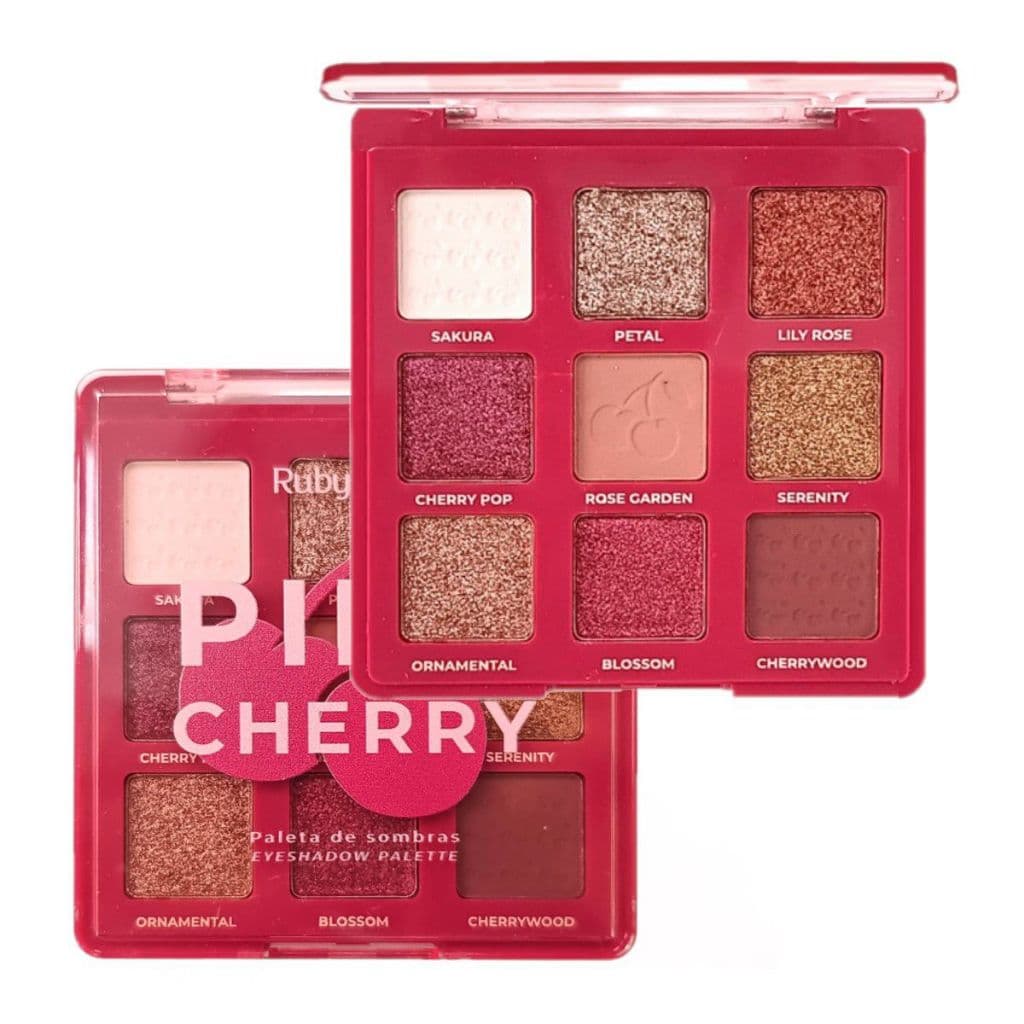 Paleta de Sombras Pink Cherry Ruby Rose