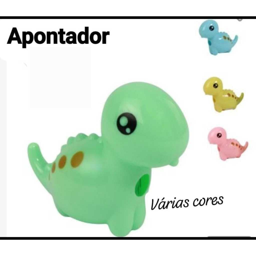 Apontador de Plástico dinossauro