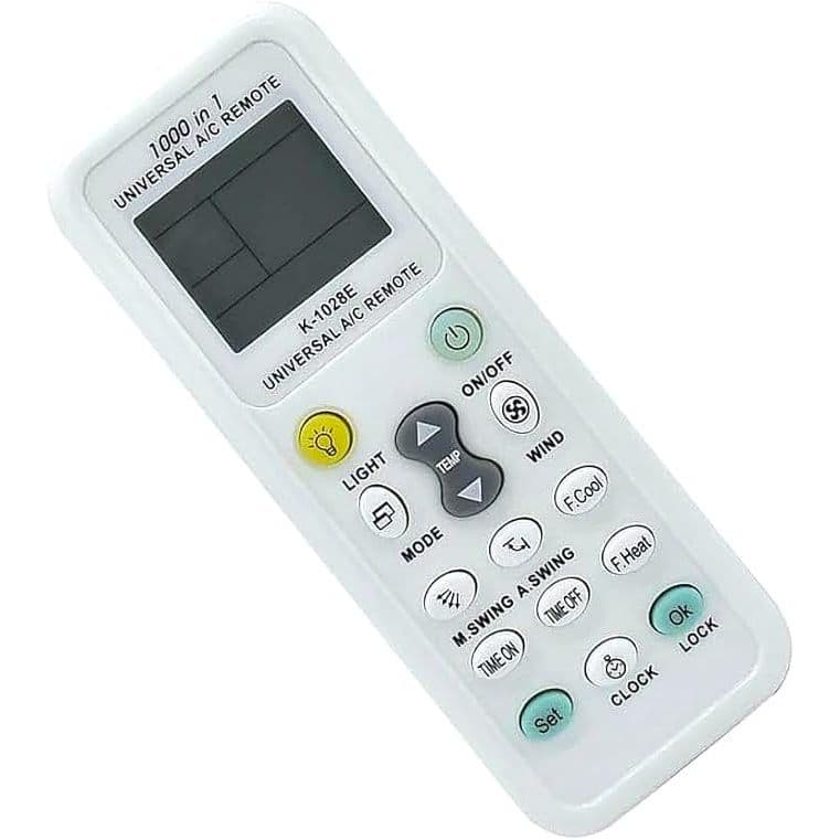 Controle Remoto Universal para Ar Condicionado, Compatível com Todos os Modelos