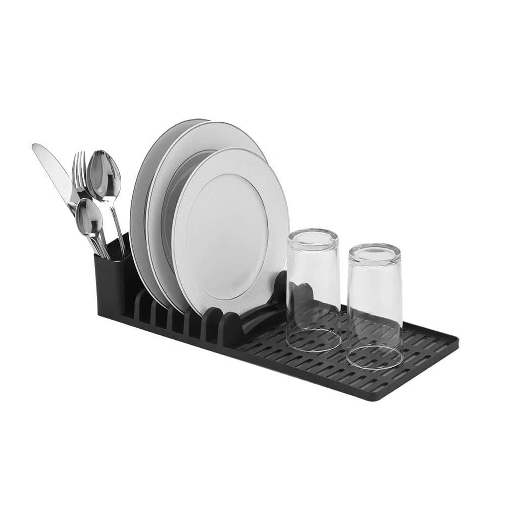 Escorredor Secador De Louça Dasplast Cozinha Porta Copos Pratos Talheres Em Plastico 6 Pratos