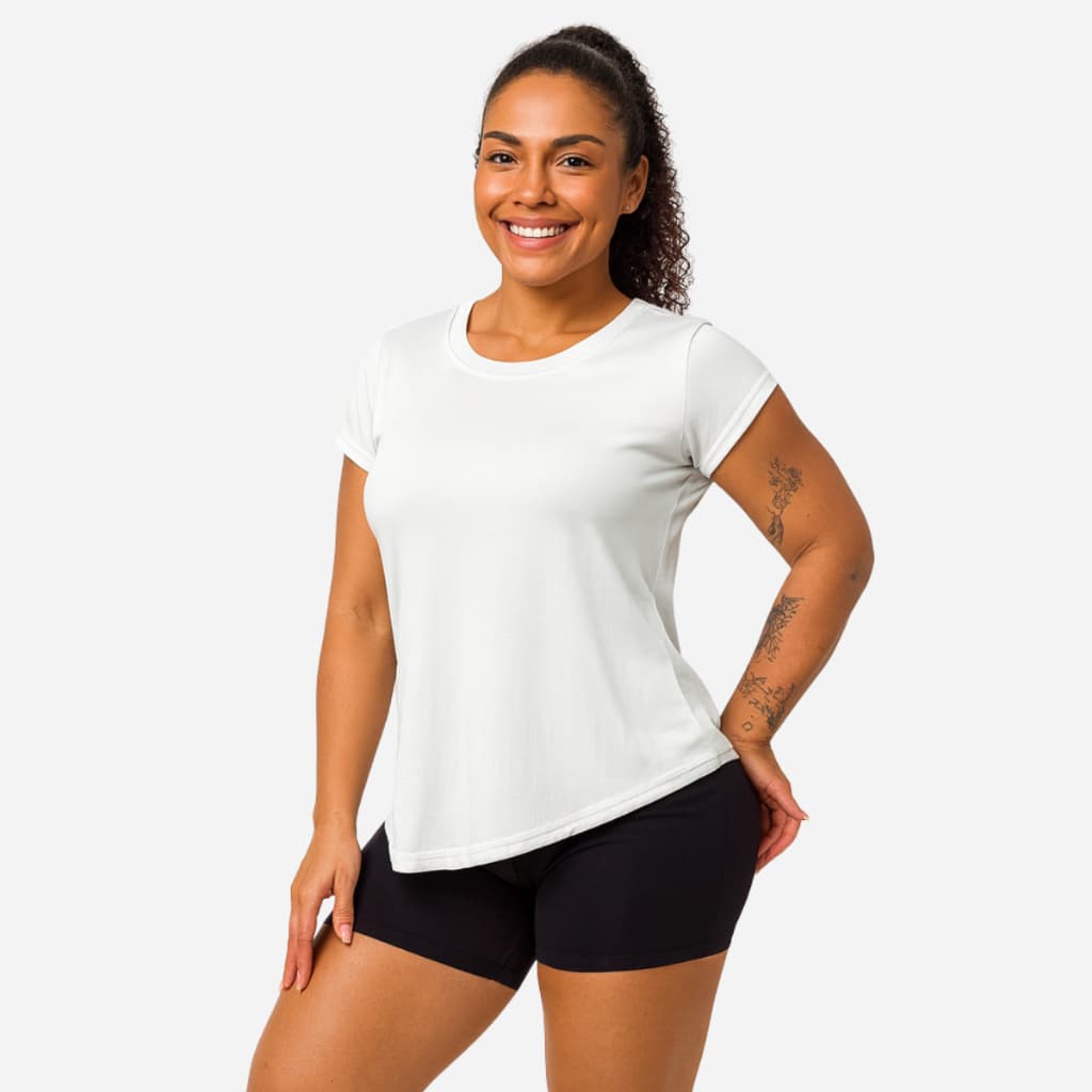 Blusa Dry Fit Feminina Fitness Academia Veste Camiseta Top T-shirts Fit