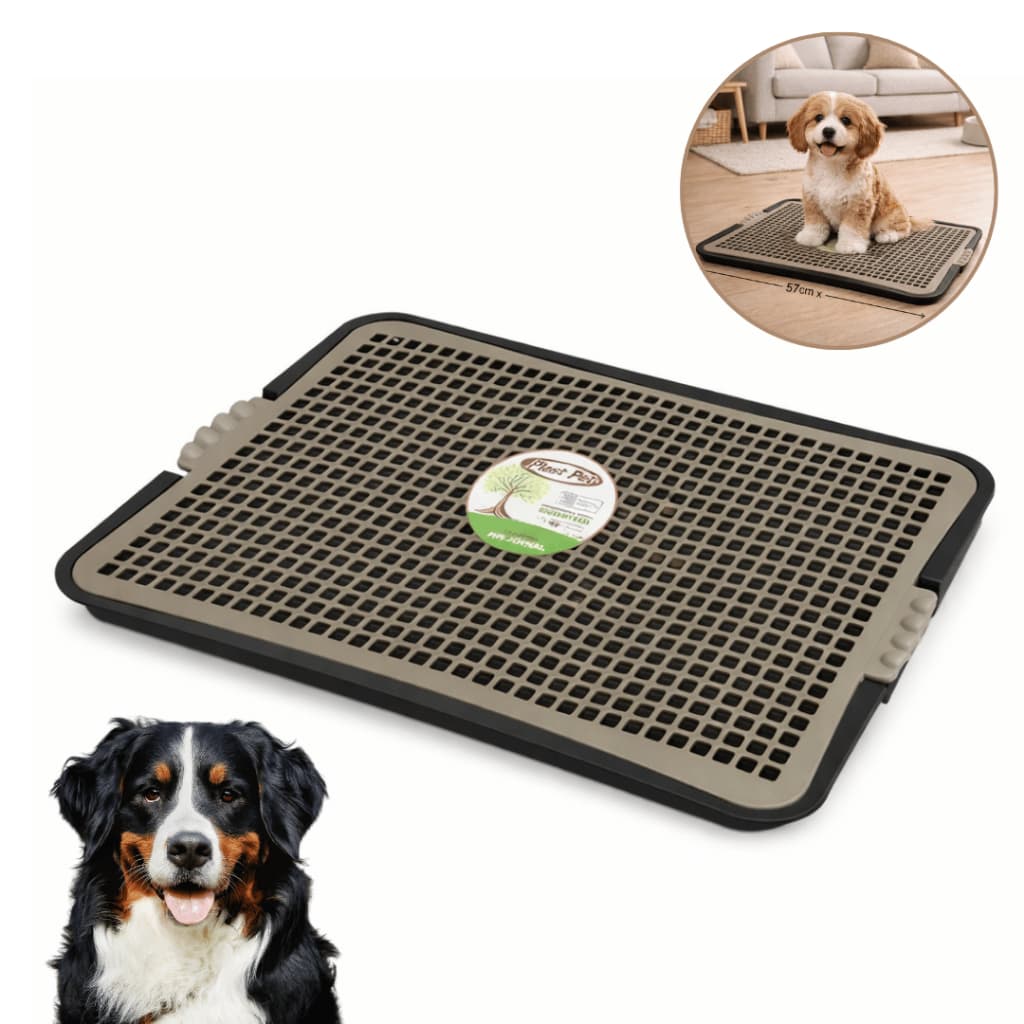 Tapete Sanitário Cachorro Pipi Jornal Grade Higiênico Reutilizável Lavável