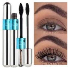 Mascara de Silios Rimel 4D Volume Inteso e Alongador  Prova de Agua Preto